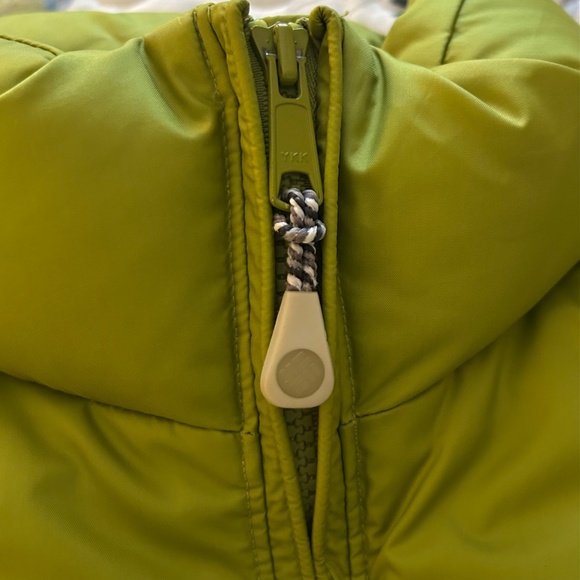 Columbia Quilted Midweight Down Puffer Vest Lime Green Size Small - Picture 7 of 16
